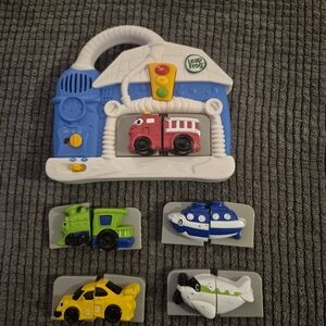 2007 Discontinued LeapFrog Fridge Wash & Go Magnetic Vehicle Set